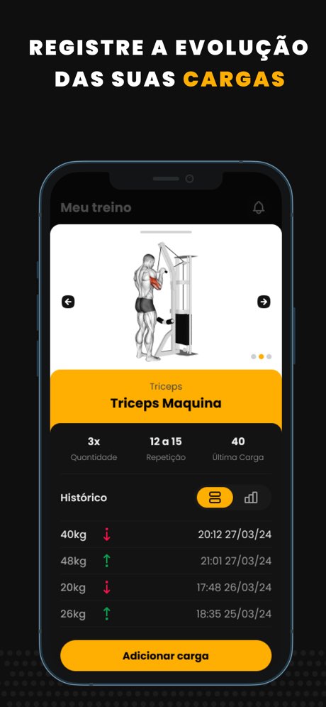 Ficha de Treino iOS